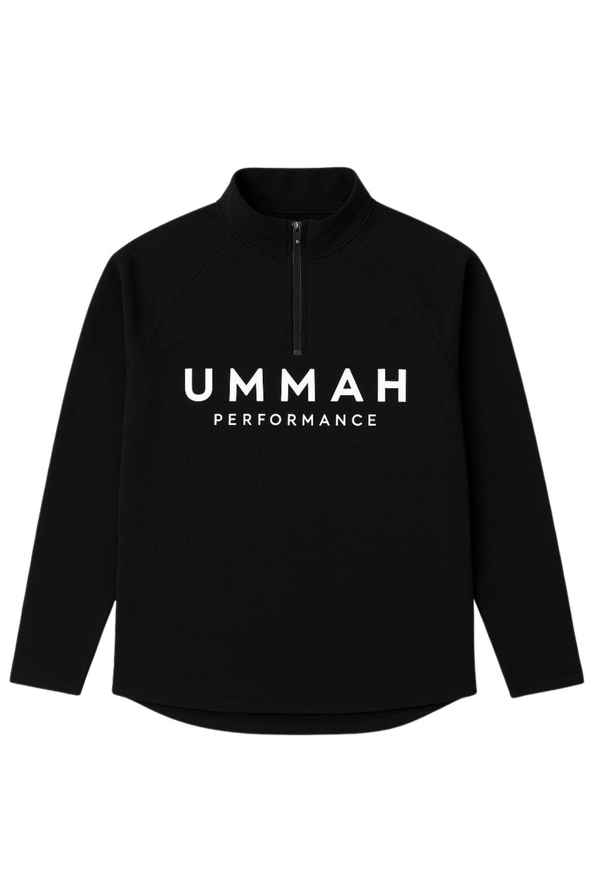 Performance Half Zip. Sweatshirt - Schwarz