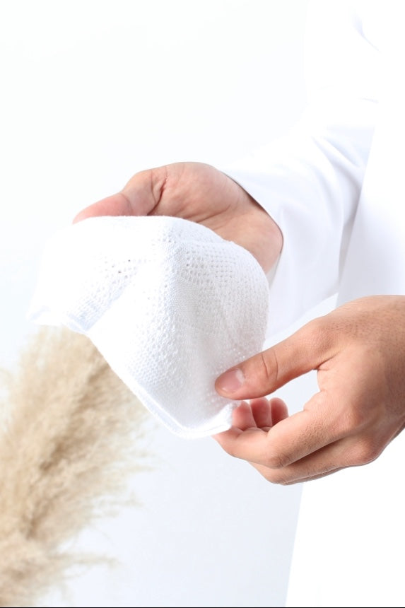 Prayer Cap - White