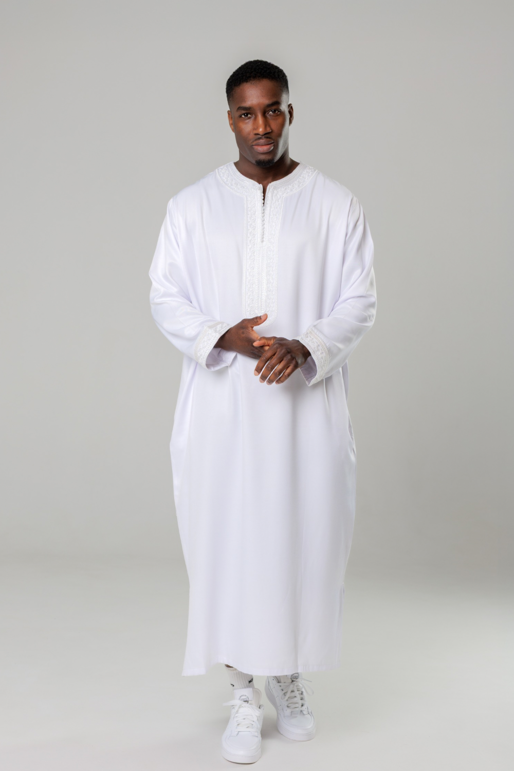 Premium Caftan - White