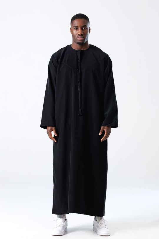 Emirati Kandoura - Schwarz