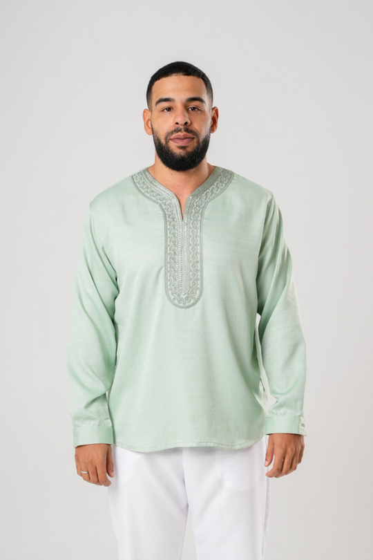 Premium Tunika Hemd - Mint