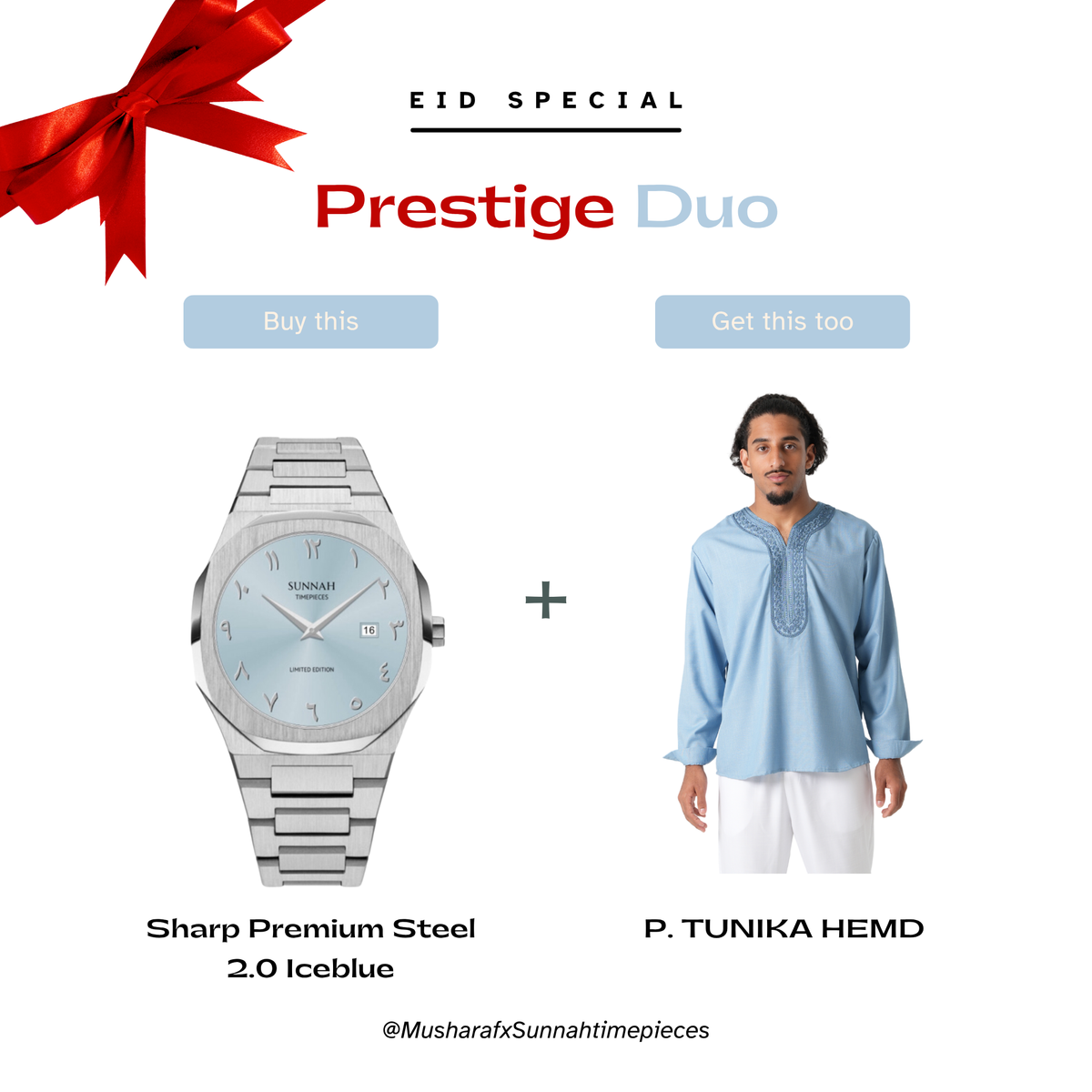 PRESTIGE DUO in ICEBLUE