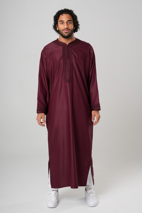 Premium Kaftan - Bordeaux
