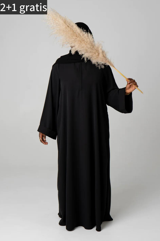Kimono Abaya - Black