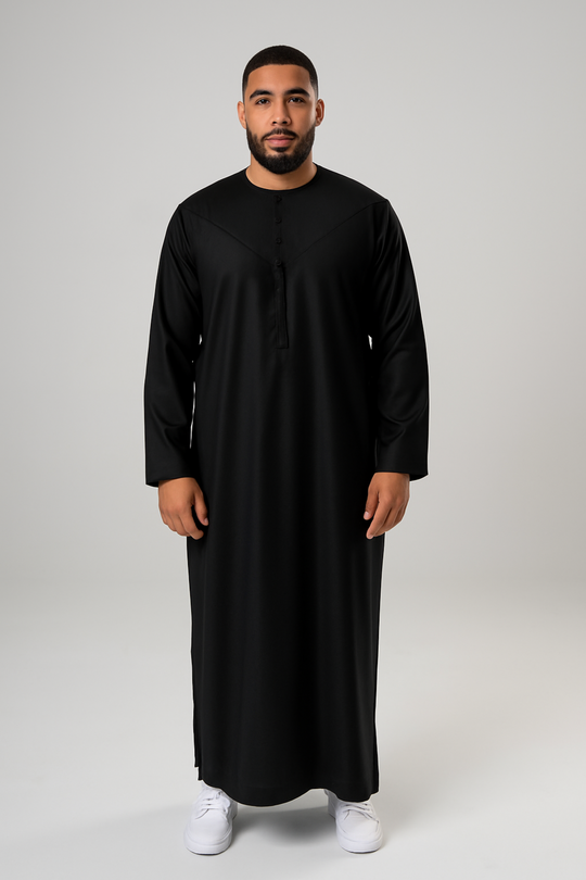 Emirati Kandoura - Schwarz