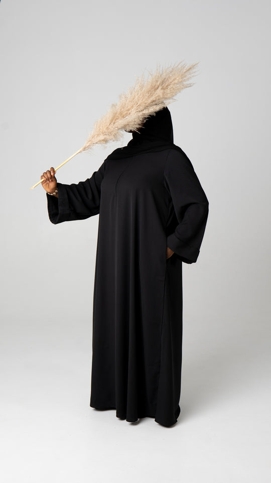 Kimono Abaya - Black