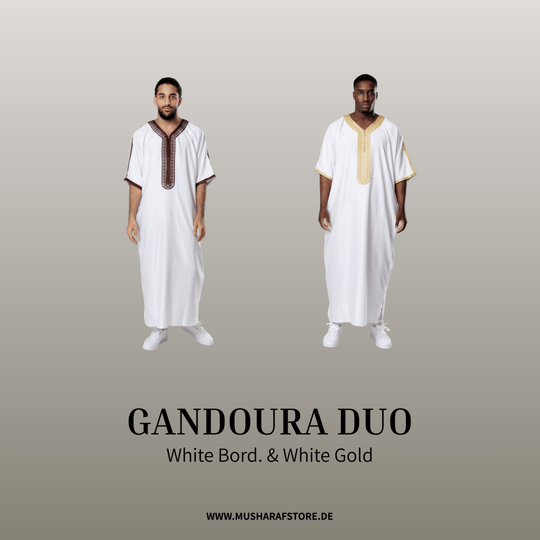 GANDOURA DUO WEIß