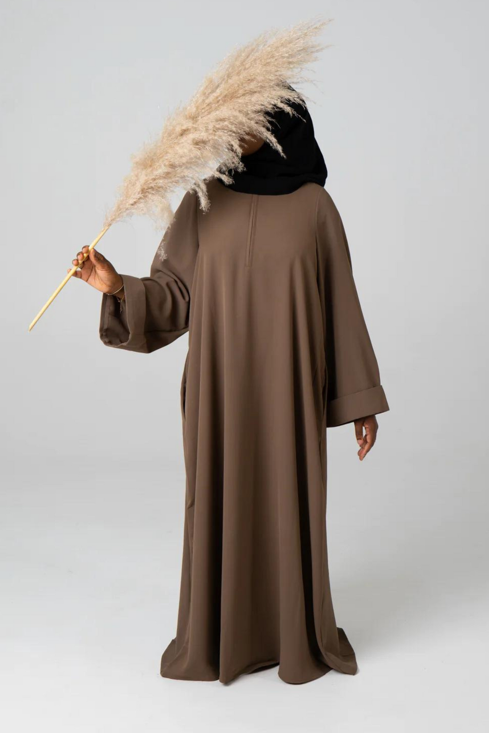 Kimono Abaya - Taupe