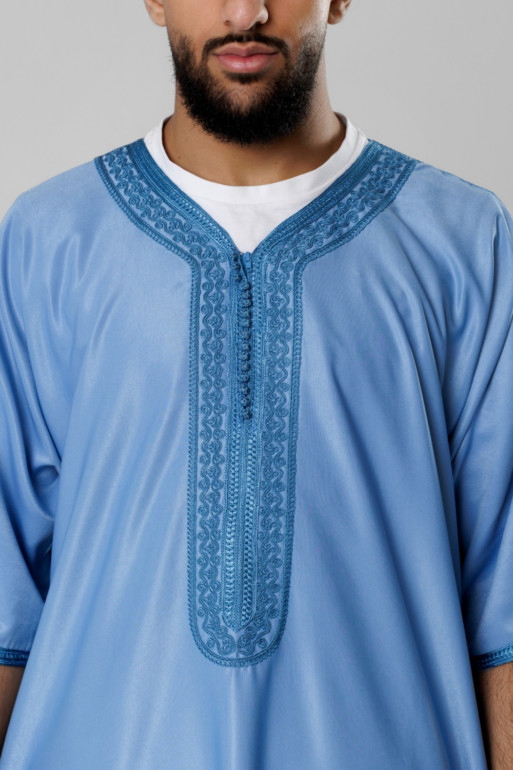 Premium Gandoura - Babyblau