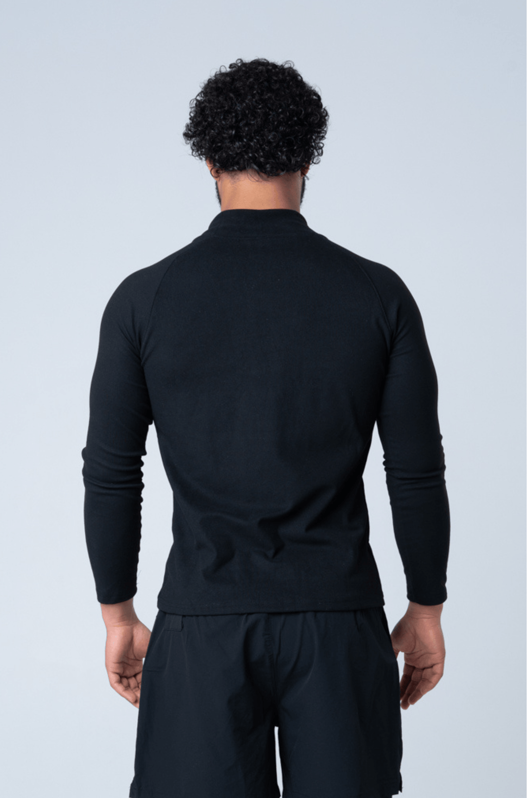 Performance Half Zip. Sweatshirt - Schwarz