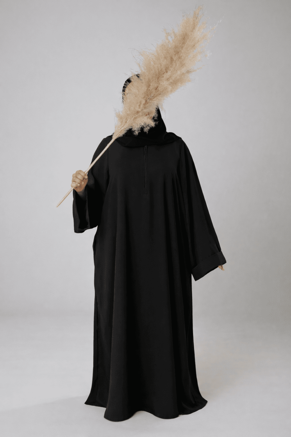 Amara Kimono Abaya -  Schwarz