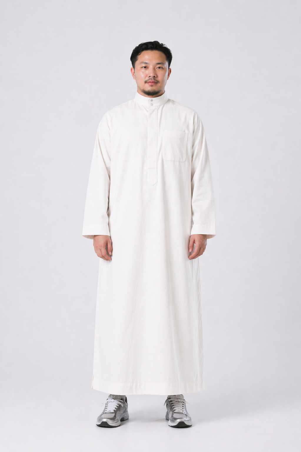 Royal Saudi Qamis - Weiß (Blickdicht)