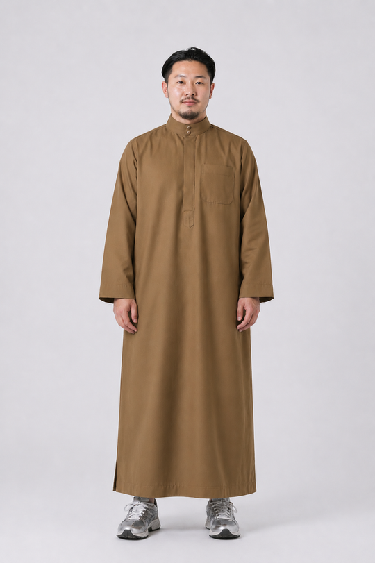 Royal Saudi Thobe - Black