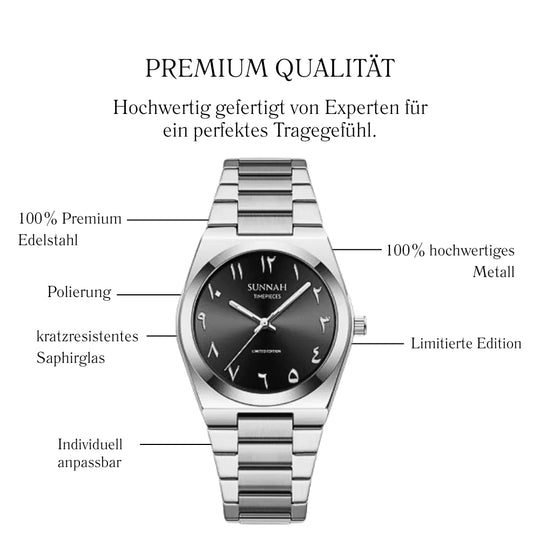 The Arabic Men Classic - Black (MUSHARAF x STP)